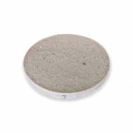 Polishing felt white diameter 200mm