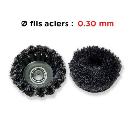 Schneidbürsten - Ø Draht 0.30mm
