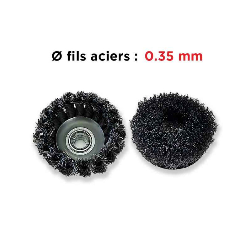 Schneidbürsten - Ø Draht 0.35mm