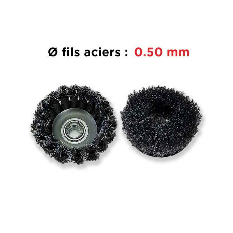 Schneidbürsten - Ø Draht 0.50mm