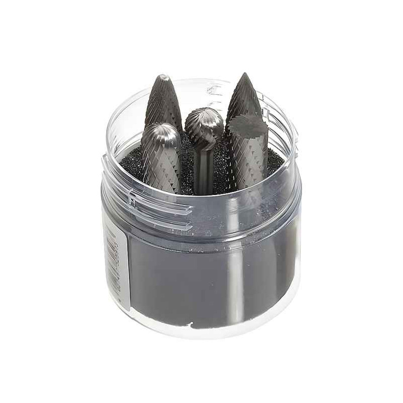 Kit of 5 ZX file cutters - Ø6 rod