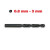 FORETS HSS 960 acier rapide Ø 0.8 à 3.0 mm.
