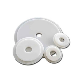 FLASQUES DE CENTRAGE PEHD 300 EXTRUDE BLANC