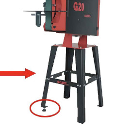 PIEDS UNIVERSELS BACKSTAND GOSET G10 ET G20