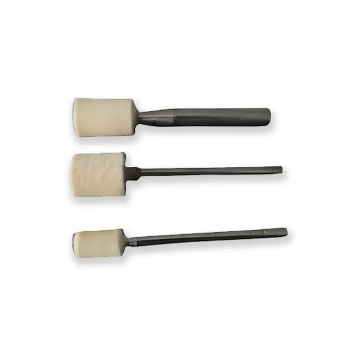 Disques de polissage feutre sur tige