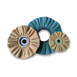 Ventilé Coton jaune T / B Ø 120 X 20 AL 19 / 6